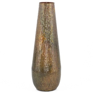 Florero de metal para decoración del hogar audaz, elegante e innegablemente elegante Una verdadera pieza central de la vida de lujo - Product Image 2