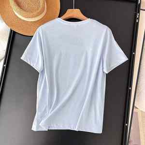 Venta al por mayor 100% algodón de manga corta Camisetas logotipo personalizado impreso negro Casual de alta calidad de los hombres en blanco camisetas Fabricación de China - Product Image 5