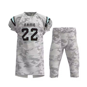 Uniforme de Fútbol Americano de Nuevo Diseño, Servicio OEM, Uniformes de Fútbol Americano de Alta Calidad para Hombre, Venta Caliente, Personalizables - Product Image 3