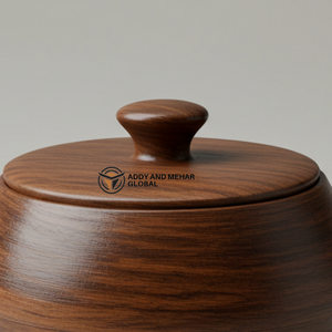 Décor de bol en bois classique non toxique biodégradable écologique au lave-vaisselle pour les cadeaux de mariage et les cadeaux - Product Image 5