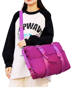 Bolsa de Gimnasio Unisex de Poliéster con Cierre de Cremallera, Bolsas de Gimnasio con Color/Logotipo Personalizado, Bolsa Deportiva de Gran Capacidad para Exteriores - Product Image 6