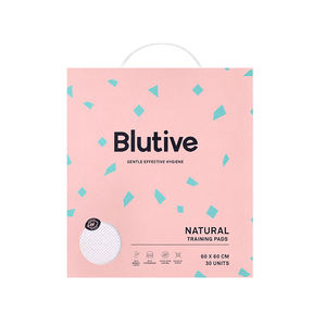 Ultra-fast Absorption Blutive Puppy <b>Training</b> <b>Pads</b> Bamboo 60x60cm - 30 Units Ideal <b>for</b> Puppies in <b>Training</b> or Older <b>Dogs</b> - Product Image 1