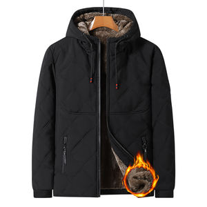 แจ็กเก็ตฤดูหนาวสำหรับผู้ชายเสื้อแจ็กเก็ตขนเป็ดกันน้ำกันลมระบายอากาศเป็นมิตรกับสิ่งแวดล้อมมีฮู้ดแฟชั่นเครื่องแต่งกายกลางแจ้งสไตล์สตรีท - Product Image 3