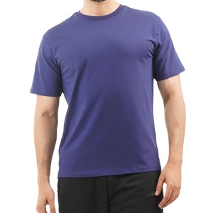 Camiseta Deportiva de Cuello Redondo para Hombre, Color Liso, Alta Calidad, Cómoda, 100% Poliéster, Ropa Personalizada, Diseño de Camiseta - Product Image 1