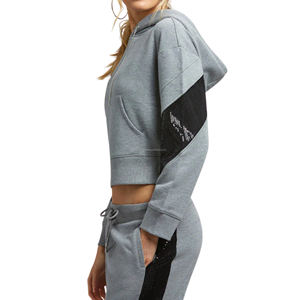 Sudadera con Capucha para Mujer, Lavado Ácido, Forrada, Al Por Mayor, Fabricante, Felpa de Algodón Grueso, Sudadera de Invierno, Holgada, Lisa - Product Image 3