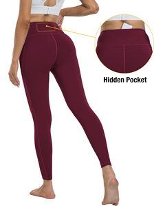 Pantalones de Yoga con Logotipo Personalizado, Poliéster de Secado Rápido, Ropa Deportiva para Fitness, Baile, Leggings de Compresión para Mujer - Product Image 5