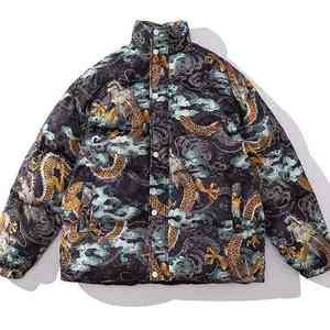 แจ็กเก็ตขนเป็ดหนาสำหรับฤดูหนาวบุฉนวนกันความร้อนหนาและโครงสร้างทนทานสำหรับใช้งานกลางแจ้ง - Product Image 4