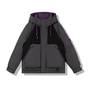 Fabricante al por mayor chaquetas de invierno revestidas de la calle impermeable a prueba de viento cremallera caliente ropa de nieve personalizable OEM ODM - Product Image 4