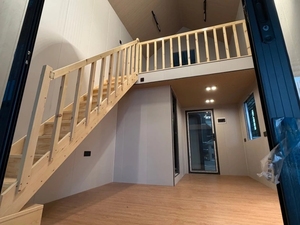 Cabane triangulaire à toit en A sur deux étages + LIVRAISON GRATUITE POUR TOUTES LES PERSONNES - Product Image 4