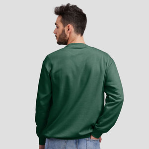 100% algodón suelto otoño adulto sudaderas con capucha Tops ropa colorida algodón Casual sólido liso sudadera - Product Image 6