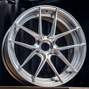 Rines Forjados ZL Brush Silver de 17-24 Pulgadas 5x100/5x112/5x114.3/5x120/5x115 para BMW M4/M5/330i/340i <span class=keywords><strong>Audi</strong></span> A3/A4/<span class=keywords><strong>Q3</strong></span>/Q5 - Product Image 2
