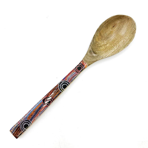 Cuillère en bois émail imprimé accessoires de cuisine cuillère en bois logo personnalisé cuillère en bois de meilleure qualité - Product Image 6