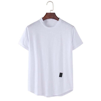 T-shirts pour hommes, vêtements de mode, t-shirts pour hommes de couleur unie, t-shirts pour adultes, 100% coton, t-shirt décontracté pour hommes