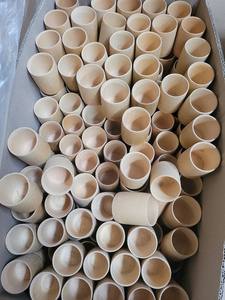 Vaso de bambú biodegradable ecológico Logotipo grabado con láser Copas Tiki de cóctel reutilizables para Navidad Bambú natural-Caryln - Product Image 6