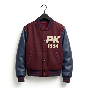 เสื้อแจ็คเก็ตวาร์ซิตี้ผู้ชาย/ผู้หญิง คุณภาพสูง ผลิตตามสั่ง ผ้าโพลีเอสเตอร์/คอตตอน สีพื้น ย้อมสีได้ตามต้องการ แห้งเร็ว ระบายอากาศดี เหมาะสำหรับฤดูหนาว - Product Image 2