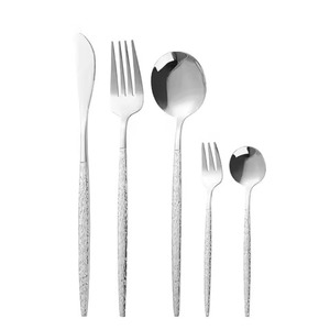 Juego de Cubiertos de Acero Inoxidable Ecológico, Tenedor, Cuchara, Cuchillo, Cubiertos para el Hogar, Cocina, Comedor - Product Image 4