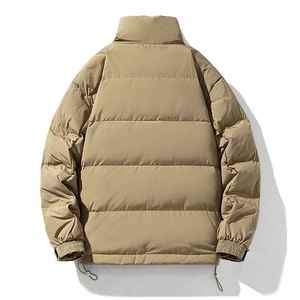 Veste de travail d'hiver en duvet personnalisée pour hommes, couples, style décontracté et tendance avec veste en duvet de canard blanc - Product Image 5