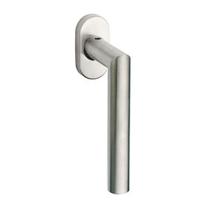 Olanda 102 DK Poignée de fenêtre et de porte en acier inoxydable moderne Tourner le premier système Rose ovale avec finition satinée Design Fimet - Product Image 1