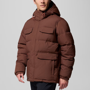 <b>Mens</b> Heavy Duty Winter Puffer <b>Jacket</b> with Warm Insulated Padding Windproof Hood Multiple <b>Utility</b> Pockets and casual wear - Product Image 4