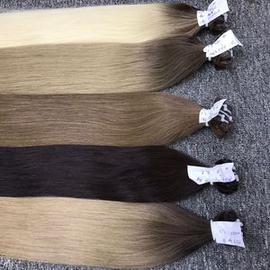 Extensiones de cabello virgen 100% de alta calidad, venta al por mayor, cinta recta Natural, gran stock, cabello crudo vietnamita, Color claro - Product Image 2