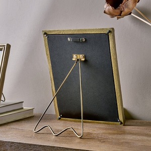 Timeless Simple Gold Metal Photo <b>Frame</b> Elegant and Minimal Design Perfect for Displaying Memories at Home or Office - Product Image 4