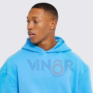 Men's Women's Oversized Hoodie 100% Cotton Eco-Friendly Winter <b>Sweatshirt</b> Embroidered Hip Hop Screen Print Design Warm - Product Image 5
