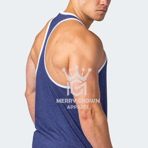 เสื้อกล้ามสำหรับผู้ชายเสื้อผ้าออกกำลังกายแบบกำหนดเองได้ - Product Image 4