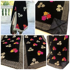 Top qualité personnalisé vêtements pour femmes châles taux de gros Vintage Style cachemire laine châle avec taille disponible - Product Image 6