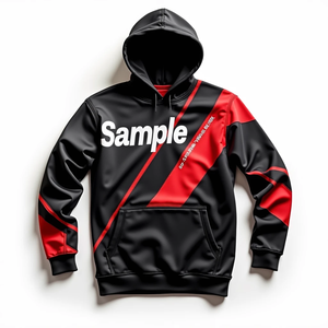 Sudadera con Capucha Extra Grande Personalizada para Hombre, Estilo Urbano, Duradera, Sublimada, 100% Poliéster, Sensación Casual con Mezcla de Algodón - Product Image 2