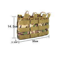 Pochette Triple Universelle Molle pour Magasin Tactique pour Gilet