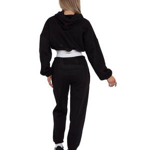 Women Clothing Winter Wear Crop Top Track <b>Suits</b> Set New Design Oem Service Women's Crop Top Track <b>Suits</b> Set - Product Image 5
