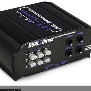 LISTO PARA ENVIAR ART DUALZDirect ORIGINAL, Caja Directa Pasiva de 2 Canales - Product Image 1