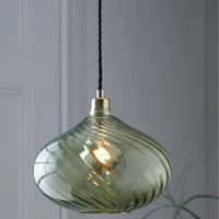 Style moderne indien métal artisanat lustre pendentif lumières verre perles en bois maison hôtel hall décoratif éclairage lampe suspendue