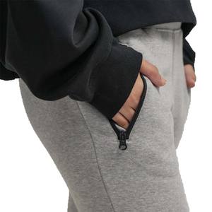 Sudadera de Invierno Oversize para Mujer de Poliéster/Algodón, Venta al por Mayor, Forro Polar Grueso, Bordado con Logotipo Personalizado, Diseño de Hombro Caído - Product Image 5