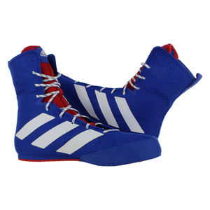 Chaussures de fitness et de cross-training unisexes Adidas Box Hog 3 Bleu royal/Blanc nu/Rouge universitaire |   100% authentique - Product Image 3