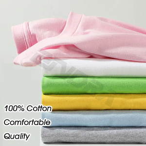 T-shirt en coton personnalisé avec logo de marque pour hommes, style uni haut de gamme, toucher doux, décontracté pour le quotidien, construction robuste, prêt pour les commandes en gros - Product Image 3