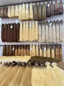 Top produit tendance vietnamien couleur claire naturel cheveux raides fournisseur pas de perte d'emmêlement extensions de cheveux prêt à expédier - Product Image 6