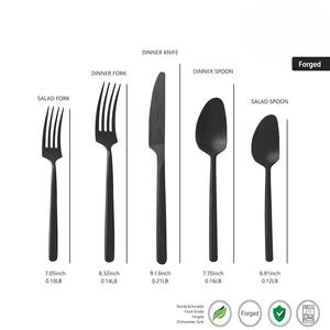 Juego de Cucharas Modernas de Acero Inoxidable, Elegantes y Ligeras, con Agarre Ergonómico, Ecológicas, para Hogar, Oficina, Bodas y Uso Comercial - Product Image 3