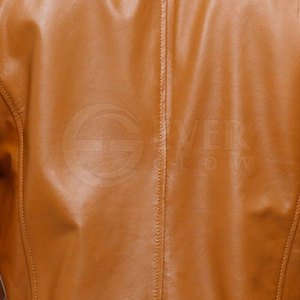 Chaqueta de Invierno de Cuero Genuino para Hombre, de Alta Calidad, Estilo Urbano, con Cuello Alto, Venta al Por Mayor - Product Image 6