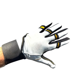 Guantes de Bateo de Béisbol Profesionales para Adultos, Venta Caliente, Logotipo Personalizado, Palma de Cuero Genuino, Guante de Bateo Deportivo de Alta Calidad con Puño Largo - Product Image 5