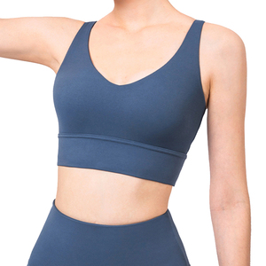 Soutien-gorge de sport à fort impact pour femmes 80% NYLON 20% SPANDEX Soutien-gorge de yoga pour l'entraînement - Product Image 5