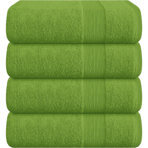 Serviettes de bain luxueuses en coton d'Inde Serviettes de plage écologiques et élégantes à absorption rapide - Product Image 6