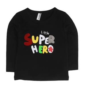 Camiseta de Manga Larga para Niños - Negra - Product Image 1