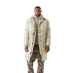 Veste d'hiver matelassée pour homme personnalisée en plein air, vestes matelassées légères en nylon et polyester personnalisées, usine OEM - Product Image 1