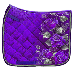 Selle de cheval tout usage de haute qualité, personnalisée, confortable, pour dressage, équipement d'équitation anglais, fabriquée en coton et rembourrage en polyester - Product Image 6