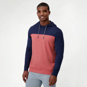 Usine directe 100% coton sweat à capuche respirant pour hommes confortable élégant avant Logo dernière conception solide motif col à capuche - Product Image 2