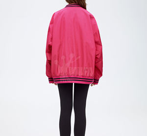 Veste de baseball d'hiver en laine personnalisable unisexe à col montant et broderie en chenille Style universitaire pour hommes - Product Image 6