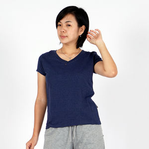 Camiseta de Alta Calidad con Cuello en V para Mujer, Camiseta Vioree con Cuello en V y Mangas Cortas para Mujer - Product Image 2