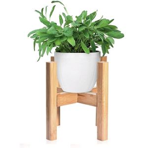 Soporte de Madera para Plantas de Pared, Soporte de Madera Maciza Natural para Plantas, Estante de Madera Decorativo para Plantas de Interior y Exterior - Product Image 4