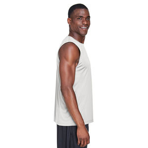 Mens Sleeveless Muscle <b>T</b>-<b>Shirt</b> Shooter Tank Dri Moisture Wicking Tee <b>UV</b> 40+ <b>T</b> <b>Shirts</b> Tank Top Gym Vest - Product Image 2